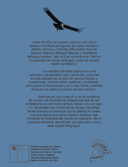 Memorias Humberto Manquel Millanguir. Kiñe Yaful Rakizuam - Imagen 2